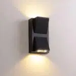 Applique murale minimaliste LED pour décoration extérieure - vue d'ensemble