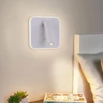 Applique murale plate avec interrupteur