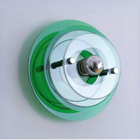 Applique murale en acrylique au design Bauhouse