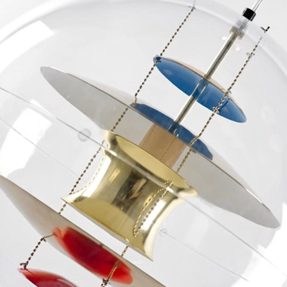Suspension globe LED design créatif danois