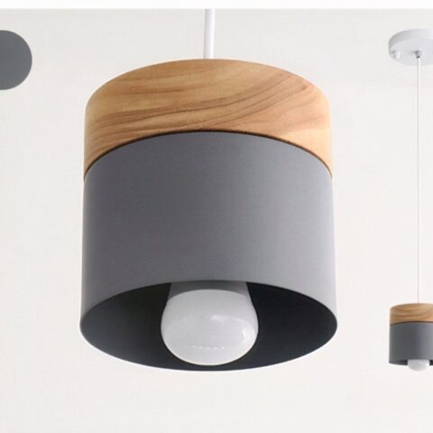Suspension scandinave en bois