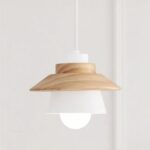 Suspension scandinave bois design épuré - vue d'ensemble