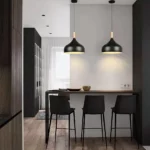 Suspension abat jour design nordique moderne
