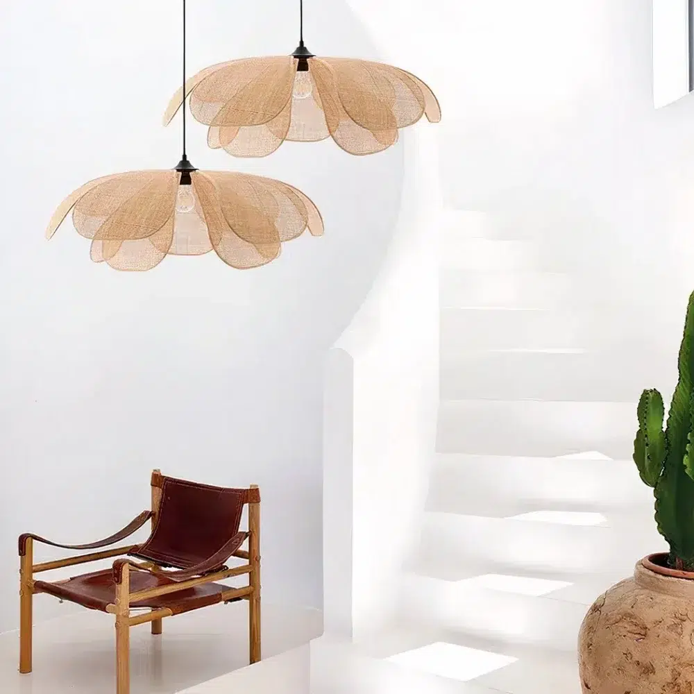 Suspension petale style japonaise