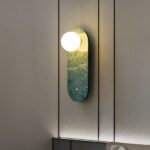 Applique murale en marbre vert