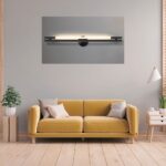 Applique murale LED noir droite — vue principale