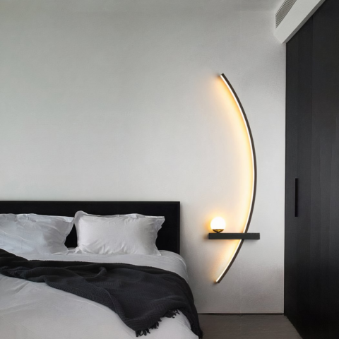 Applique murale moderne LED au design minimaliste