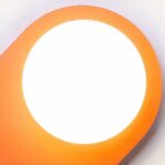 Applique murale orange design