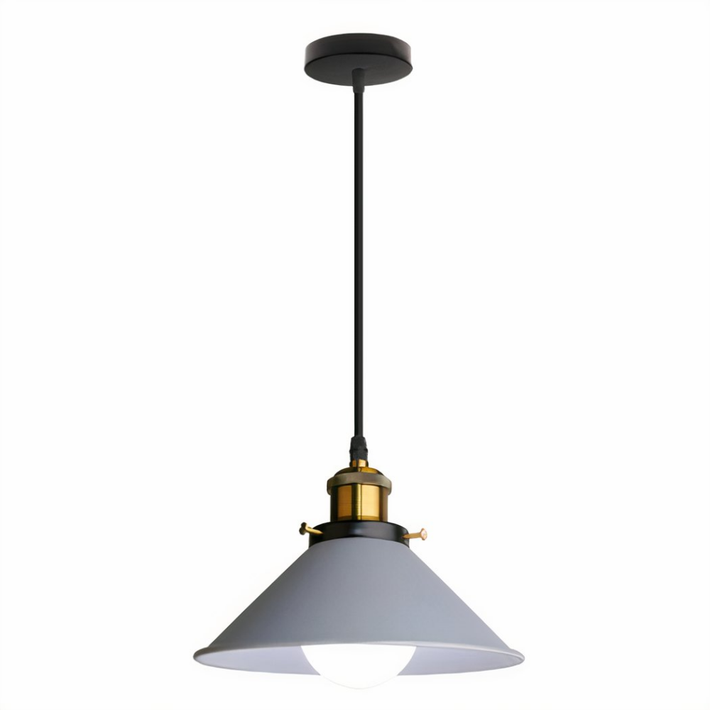 Suspension abat jour design rétro moderne Suspension abat jour design rétro moderne