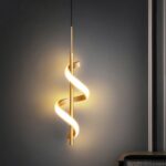 Suspension chambre design LED