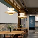 Suspension de couloir au design nordique - vue de côté