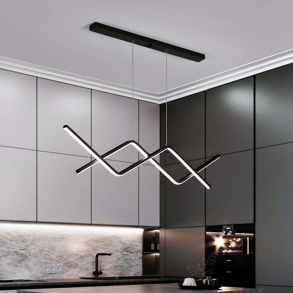 Suspension de cuisine LED design