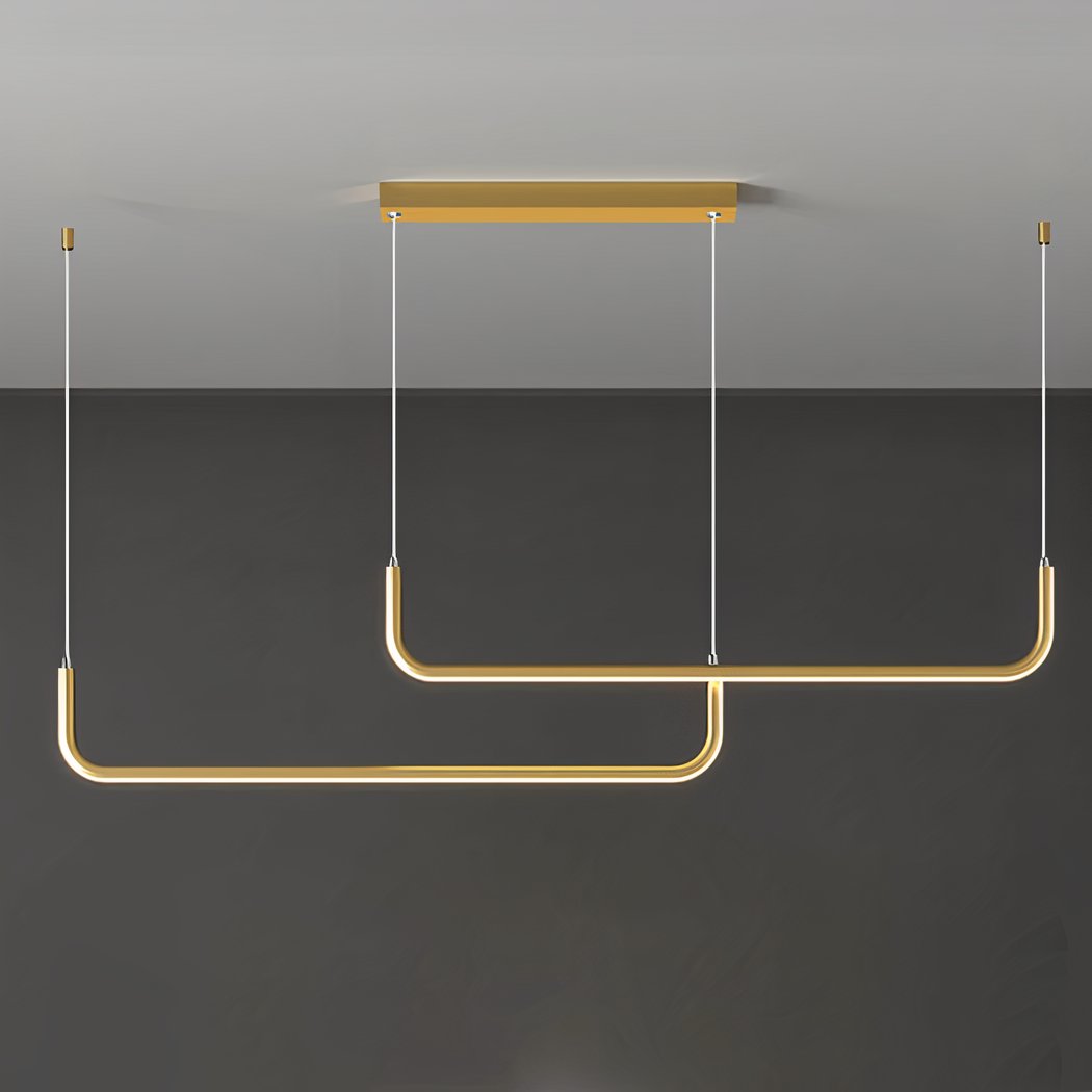 Suspension de cuisine LED en métal suspension de cuisine led en metal 4