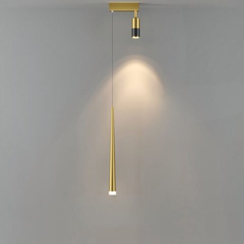 Suspension de salon moderne luxueuse noir ou or