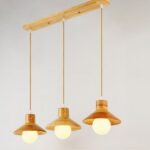 Suspension en bois style nordique