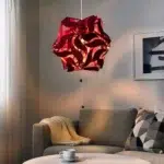 Suspension fleurs rétractable luxueuse - vue de côté
