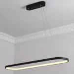 Suspension LED contemporaine ovale