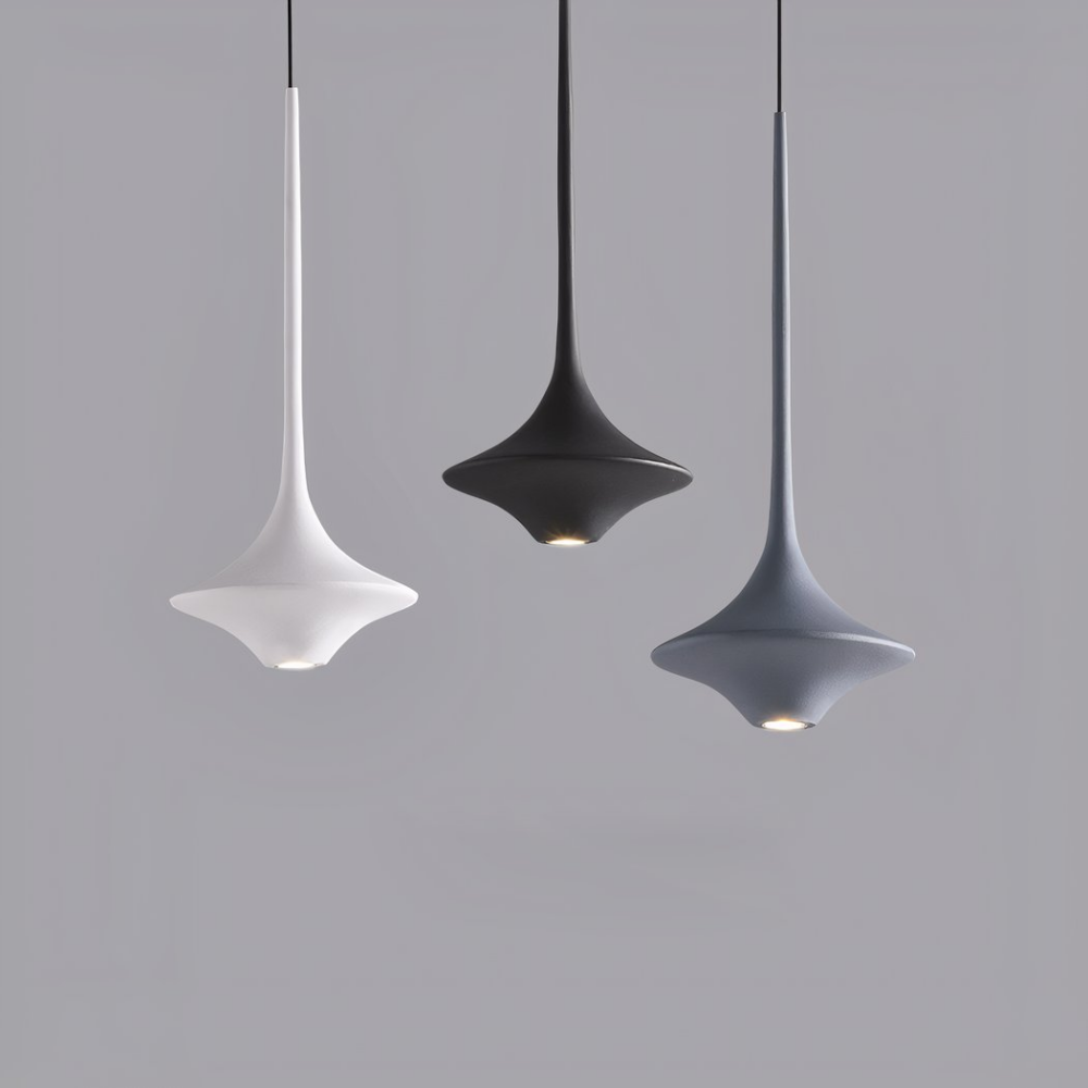 Suspension minimaliste design nordique simple - vue de côté