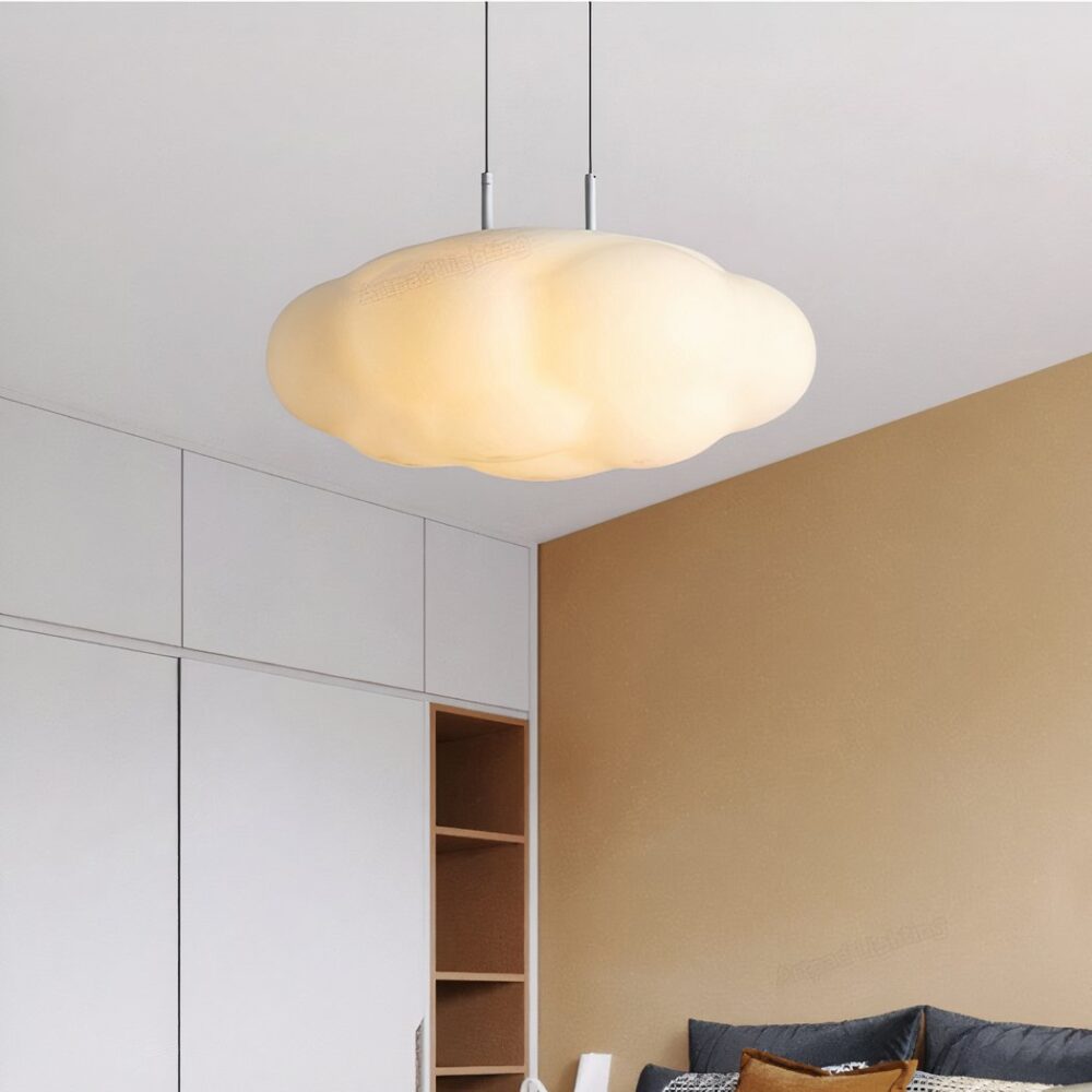Suspension nuage LED avec télécommande pour enfant
