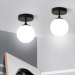 Suspension salle de bain LED ronde