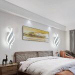 Applique murale LED rotative au design nordique