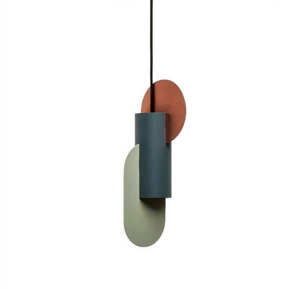 Lustre macaron art-déco créatif au style nordique