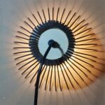 Lustre DIY en bois massif de bambou - mise en scène intérieur