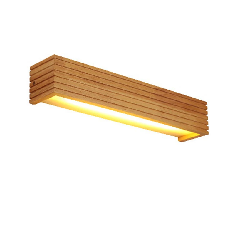 Applique murale escalier design en bois - vue de côté