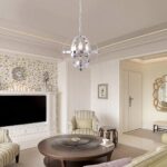 Lustre en métal en forme de sphère - zoom matière