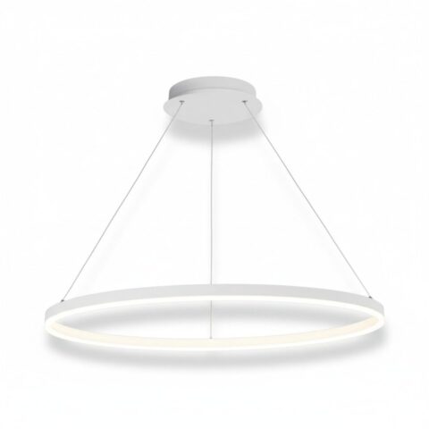 Suspension LED circulaire en aluminium