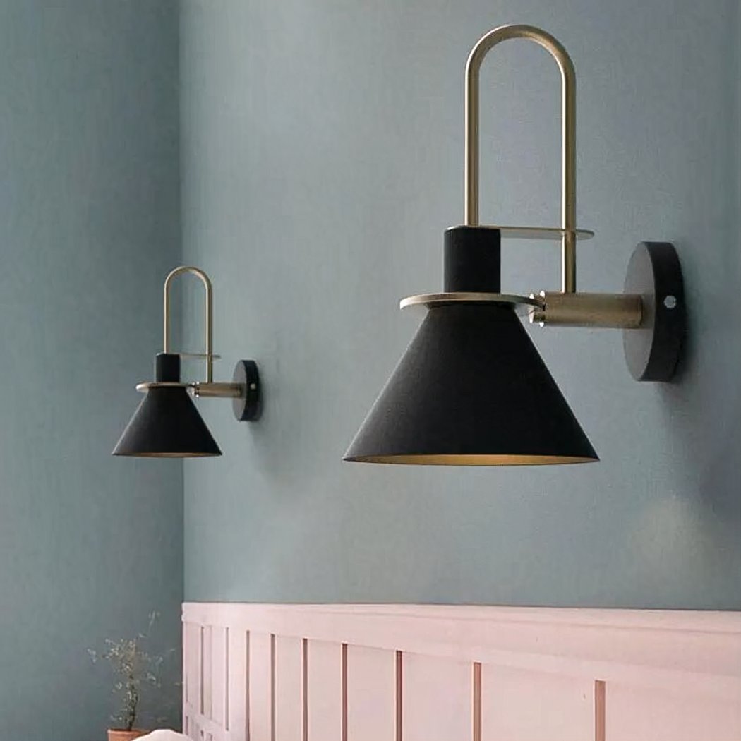 Applique murale colorée dans le style scandinave - ambiance allumée