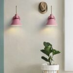 Applique murale colorée dans le style scandinave - détail