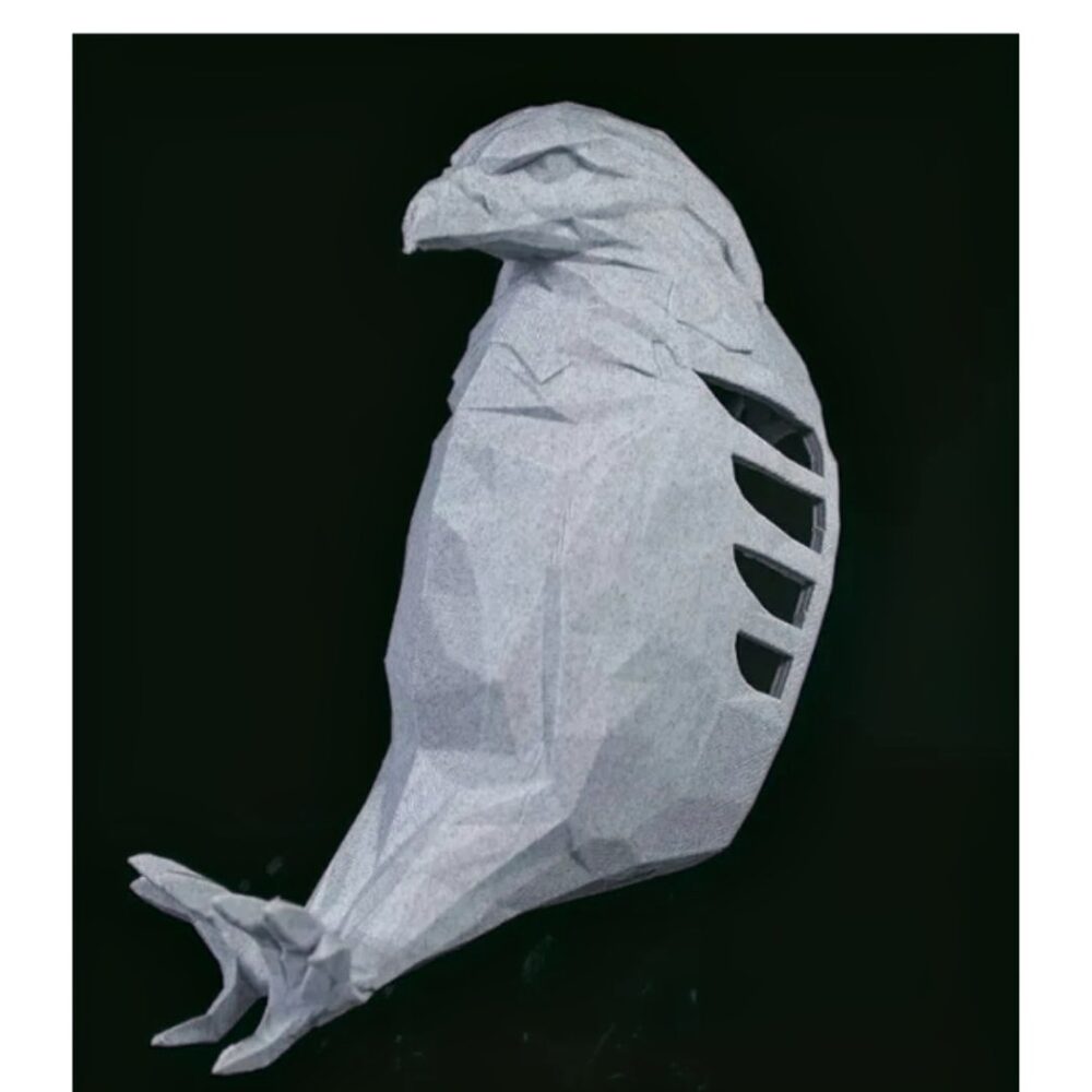 Applique murale en forme d'oiseau en 3D