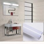 Applique murale néon pour cuisine et salle de bain - vue de face