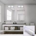 Applique murale néon pour cuisine et salle de bain