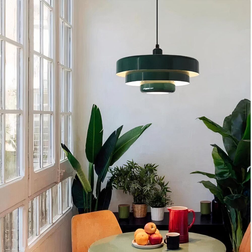 Suspension en aluminium dans le style scandinave - vue de face