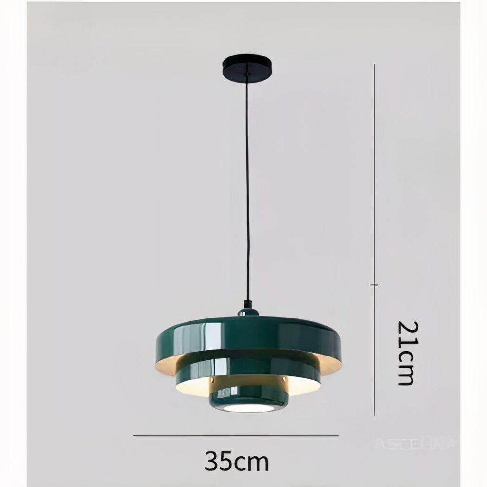 Suspension en aluminium dans le style scandinave