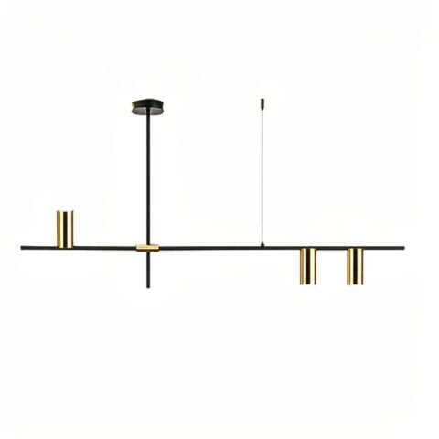 Suspension design à LED dans le style minimaliste - vue d'ensemble
