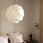 Suspension boule en papier japonais
