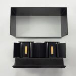 Applique murale LED minimaliste pour extérieur - ambiance allumée