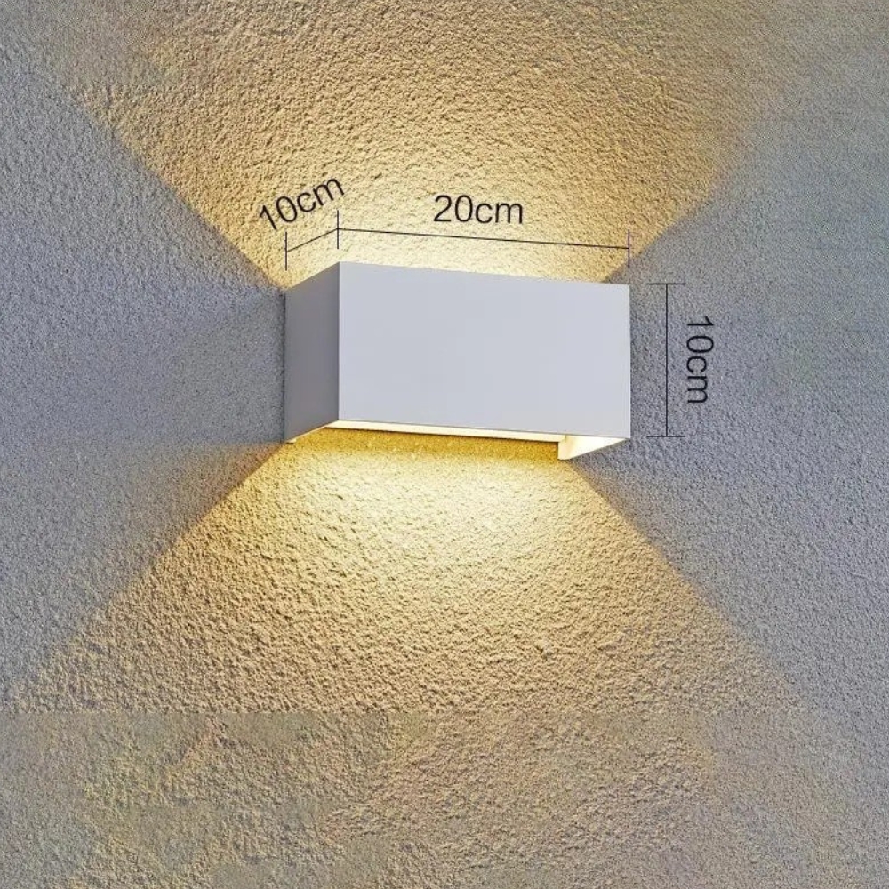 Applique murale LED minimaliste pour extérieur