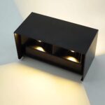 Applique murale LED minimaliste pour extérieur - vue d'ensemble