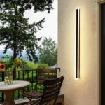 Applique murale LED style industriel pour extérieur - vue de face