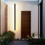 Applique murale LED style industriel pour extérieur - vue de côté