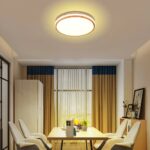 Suspension scandinave ronde en bois
