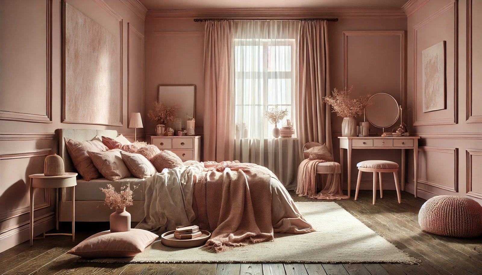 Le taupe rosé pour la décoration