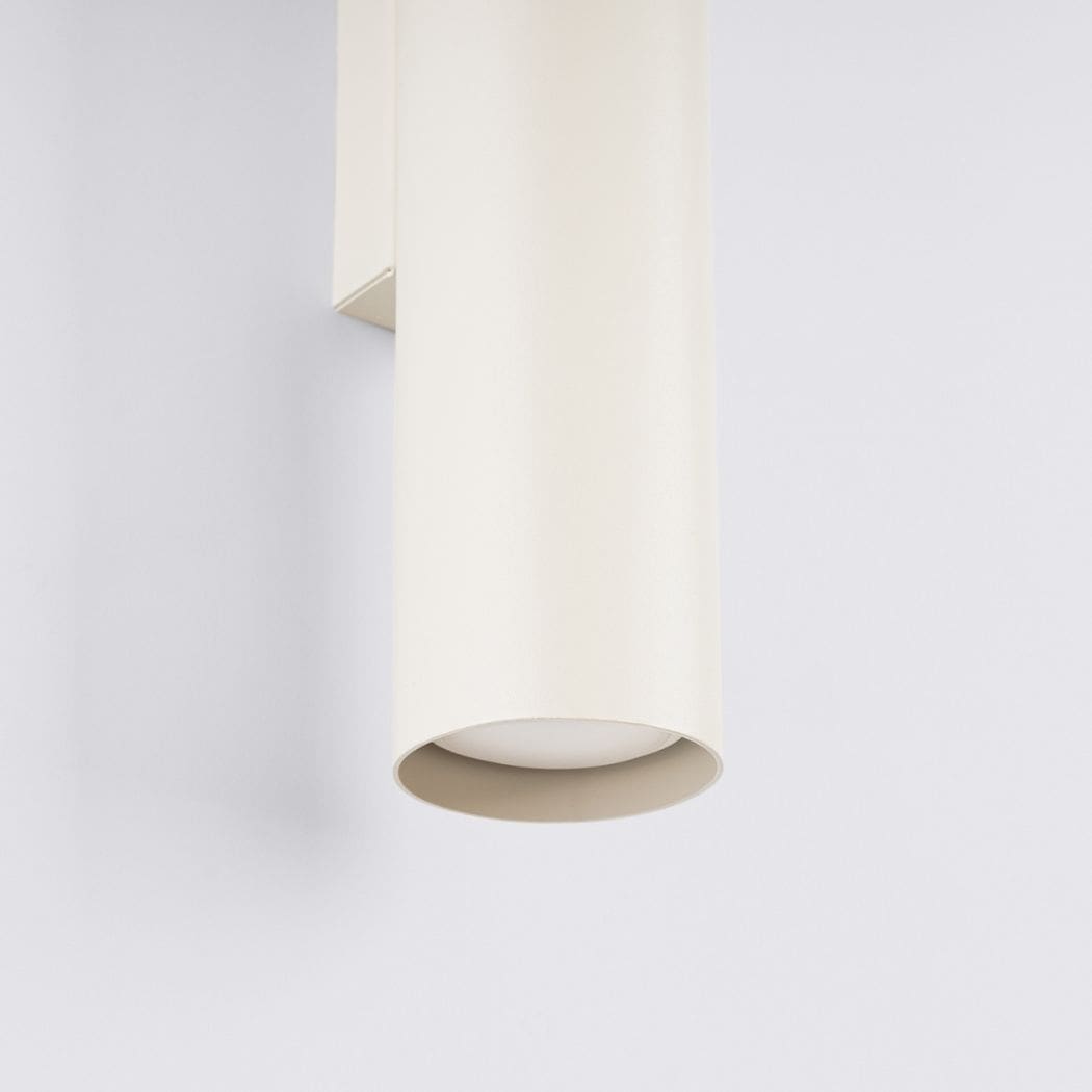Applique murale design cylindrique à coloris naturel et élégant - coloris disponibles
