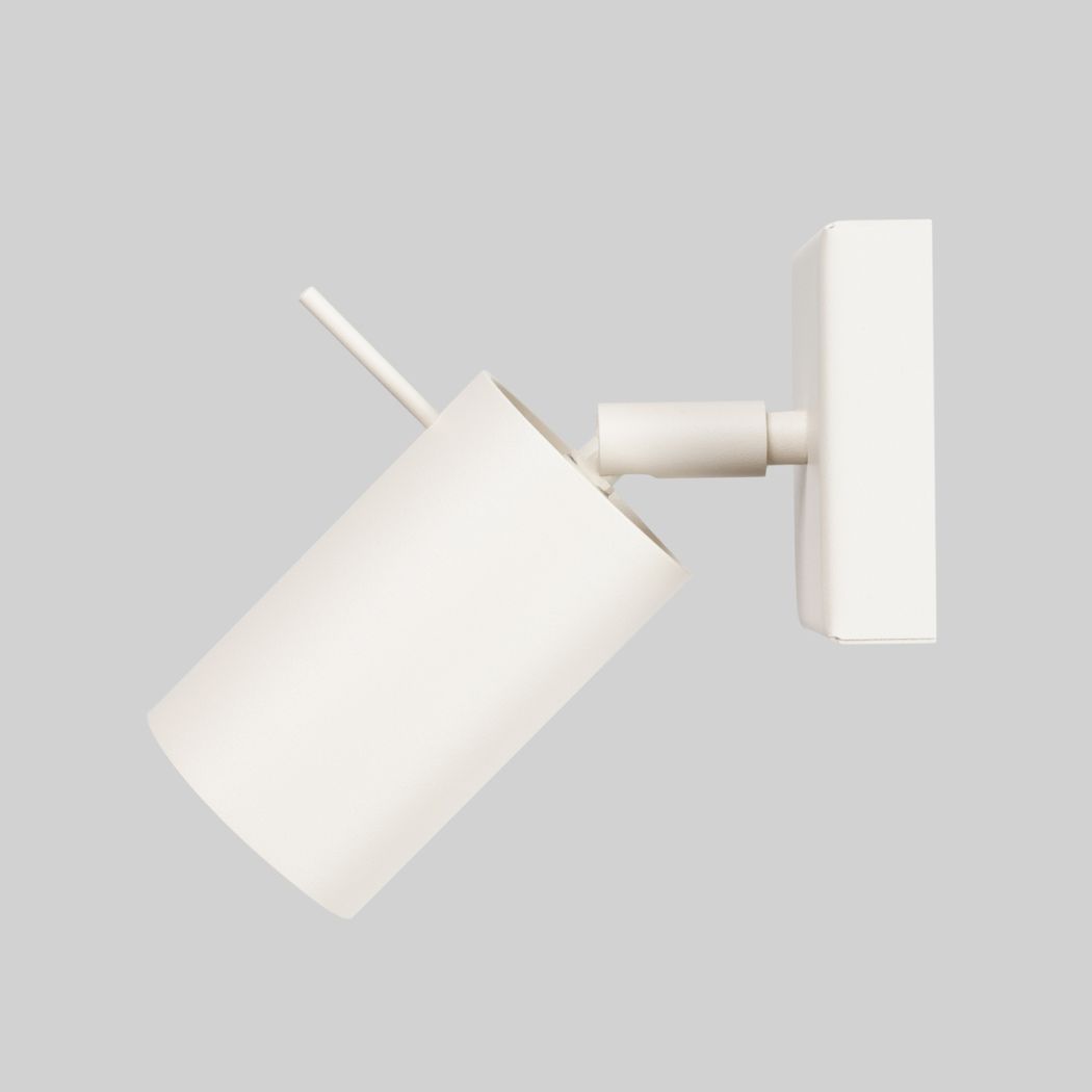 Applique murale moderne spot orientable à coloris tendance - zoom matière