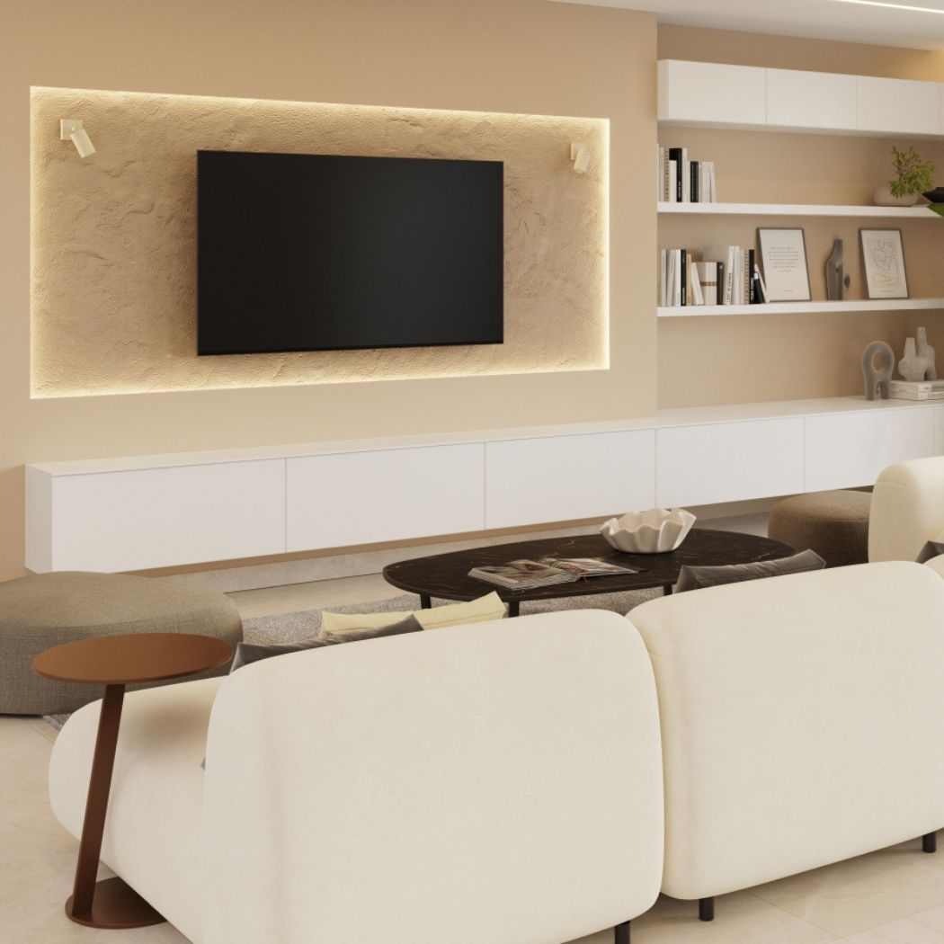 Applique murale moderne spot orientable à coloris tendance - vue rapprochée