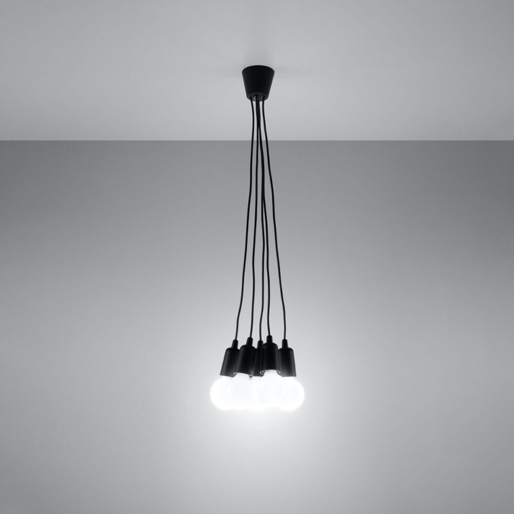 Suspension design et minimaliste en plusieurs coloris — détail